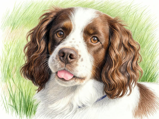 Ilustración Digital en Lápiz a Color