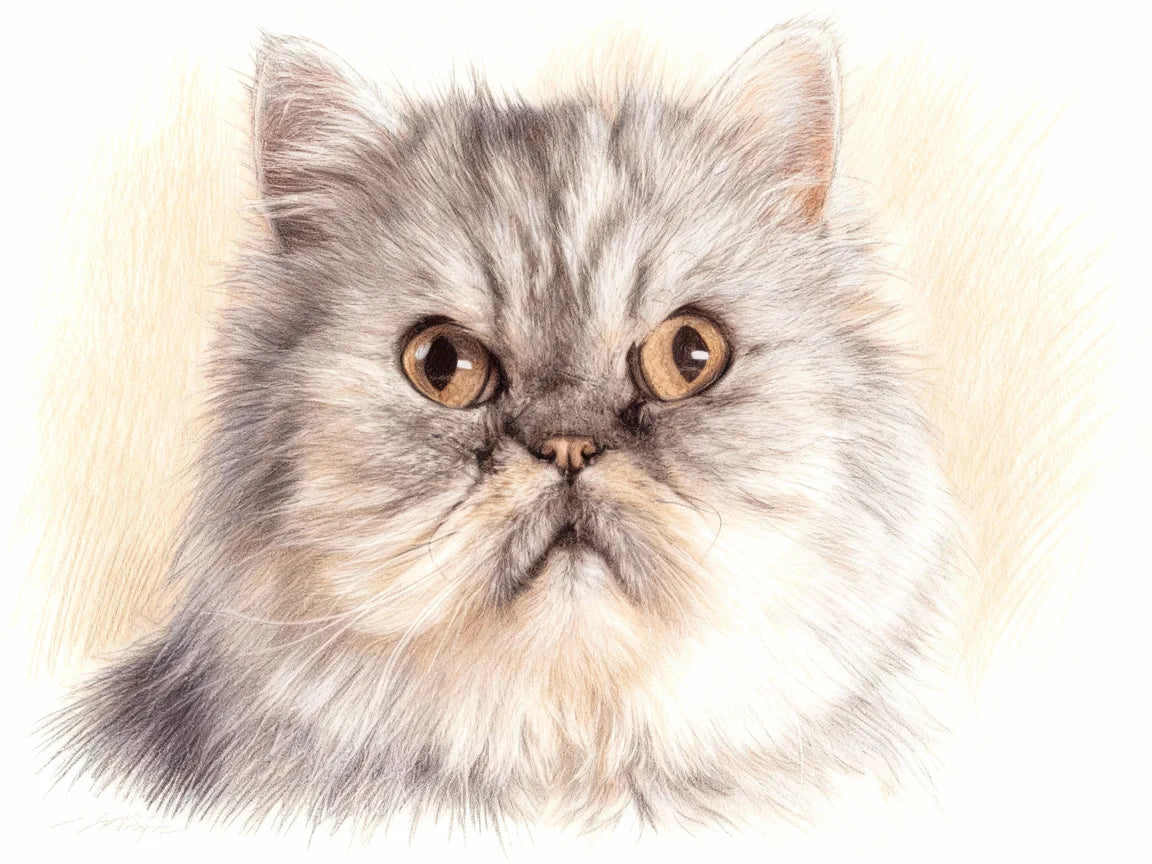 Ilustración Digital en Lápiz a Color